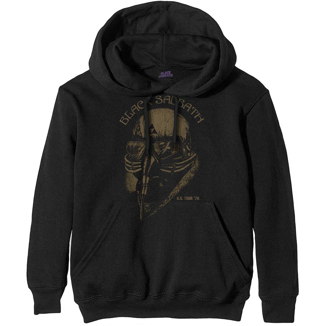 BLACK SABBATH UNISEX PULLOVER HOODIE: US TOUR '78