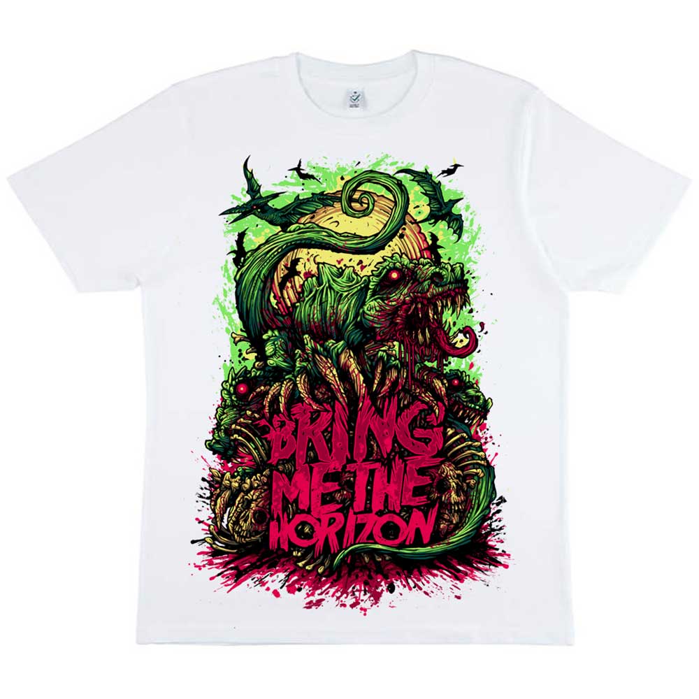 BRING ME THE HORIZON UNISEX T-SHIRT: DINOSAUR