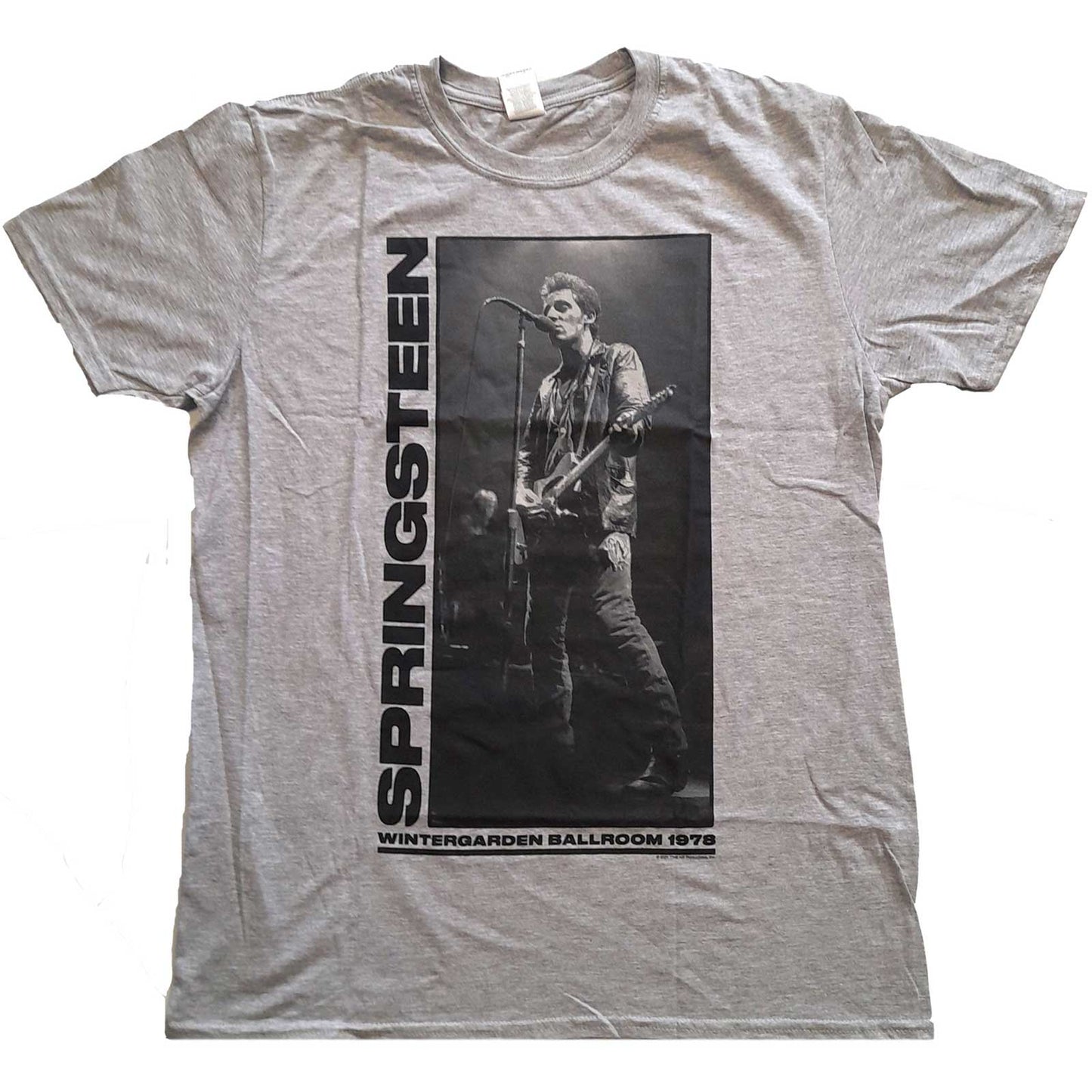 BRUCE SPRINGSTEEN UNISEX T-SHIRT: WINTERGARDEN PHOTO
