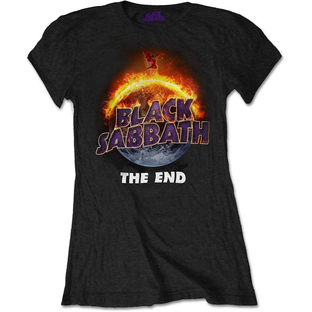 BLACK SABBATH LADIES T-SHIRT: THE END