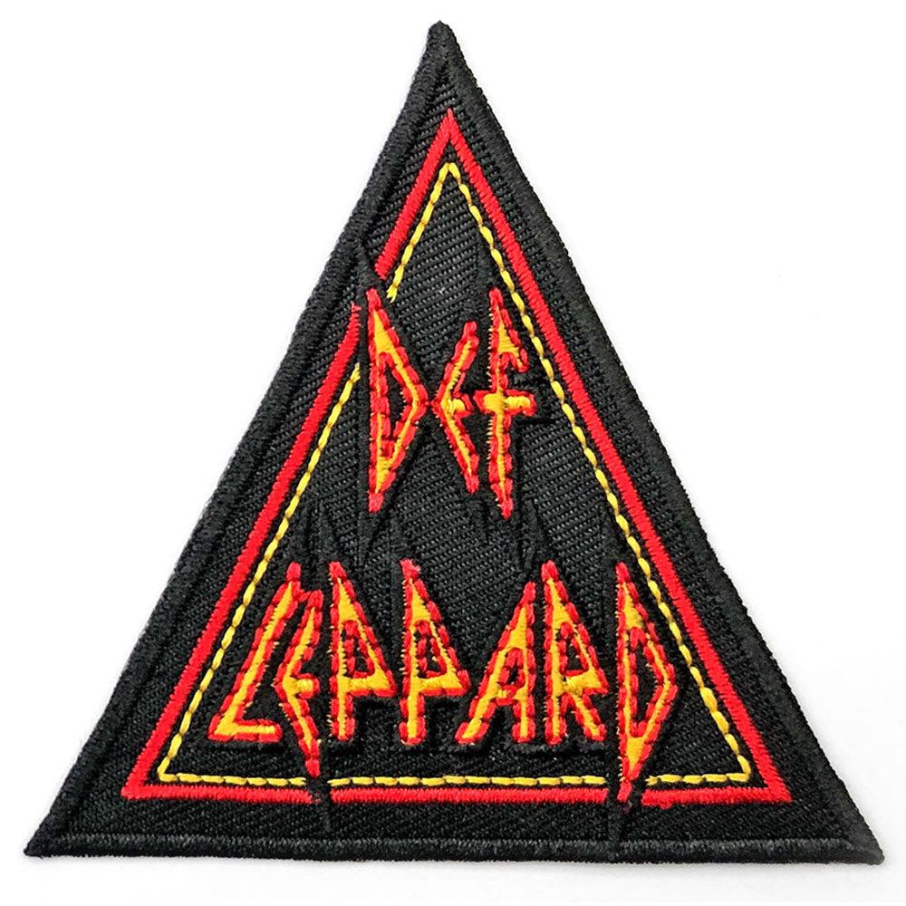 DEF LEPPARD STANDARD PATCH: TRI-LOGO