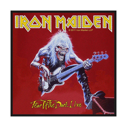 IRON MAIDEN STANDARD PATCH: FEAR OF THE DARK LIVE