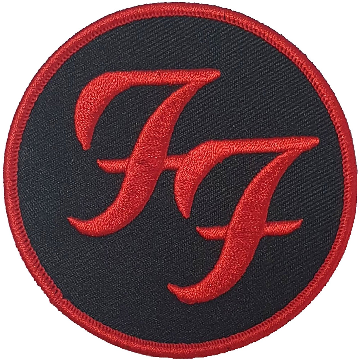 FOO FIGHTERS STANDARD PATCH: CIRCLE LOGO