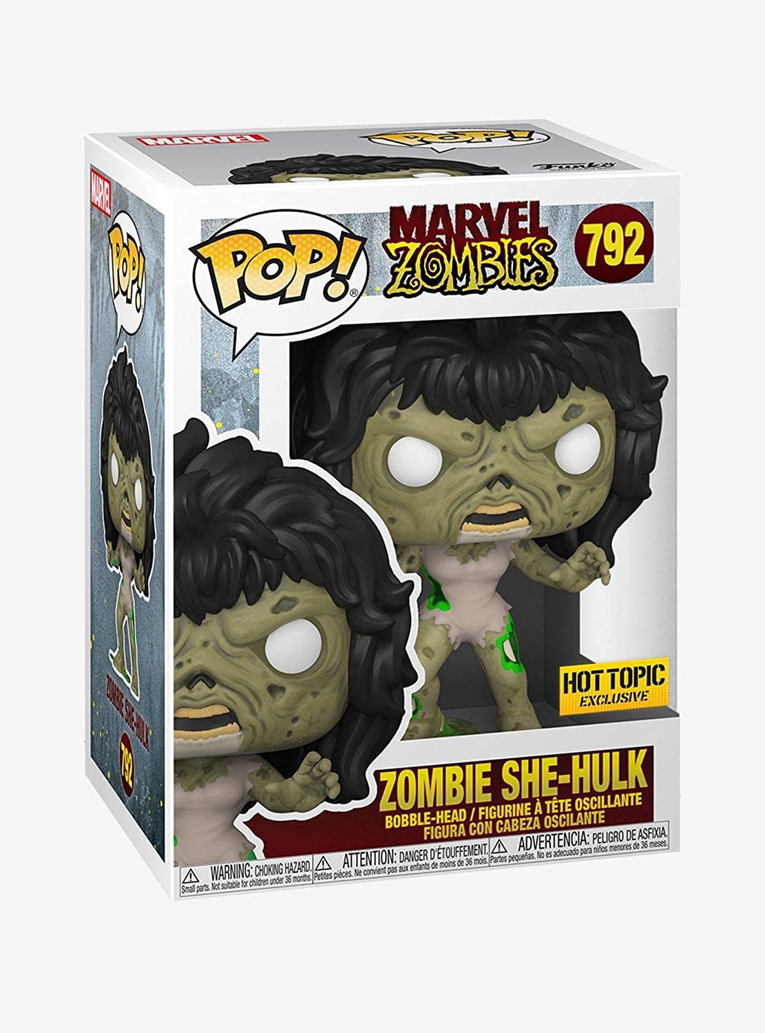 ZOMBIE SHE-HULK FUNKO POP 792
