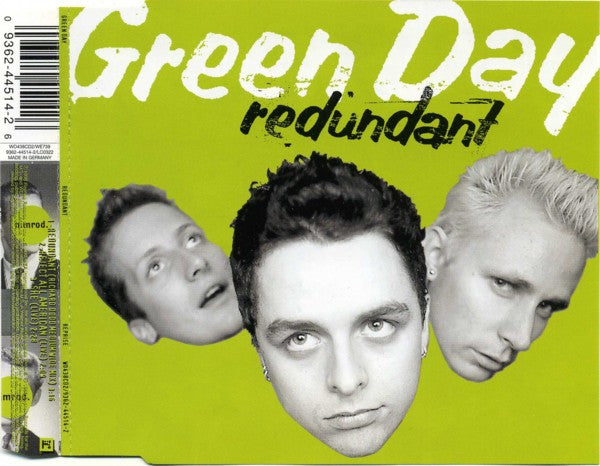 Green Day Redundant CD