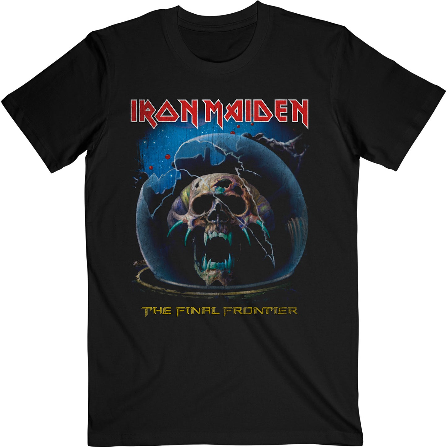 IRON MAIDEN UNISEX T-SHIRT: ASTRO DEAD V.1.