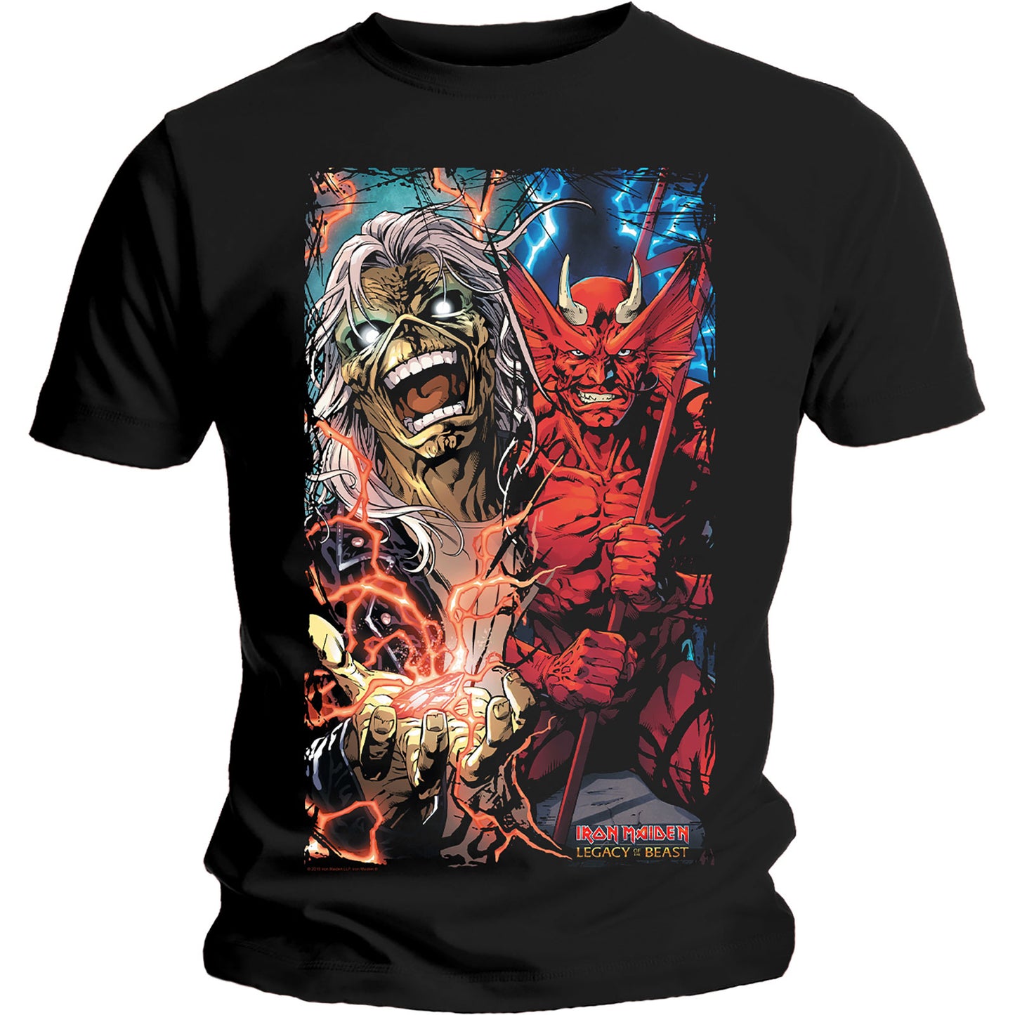 IRON MAIDEN UNISEX T-SHIRT: DUALITY