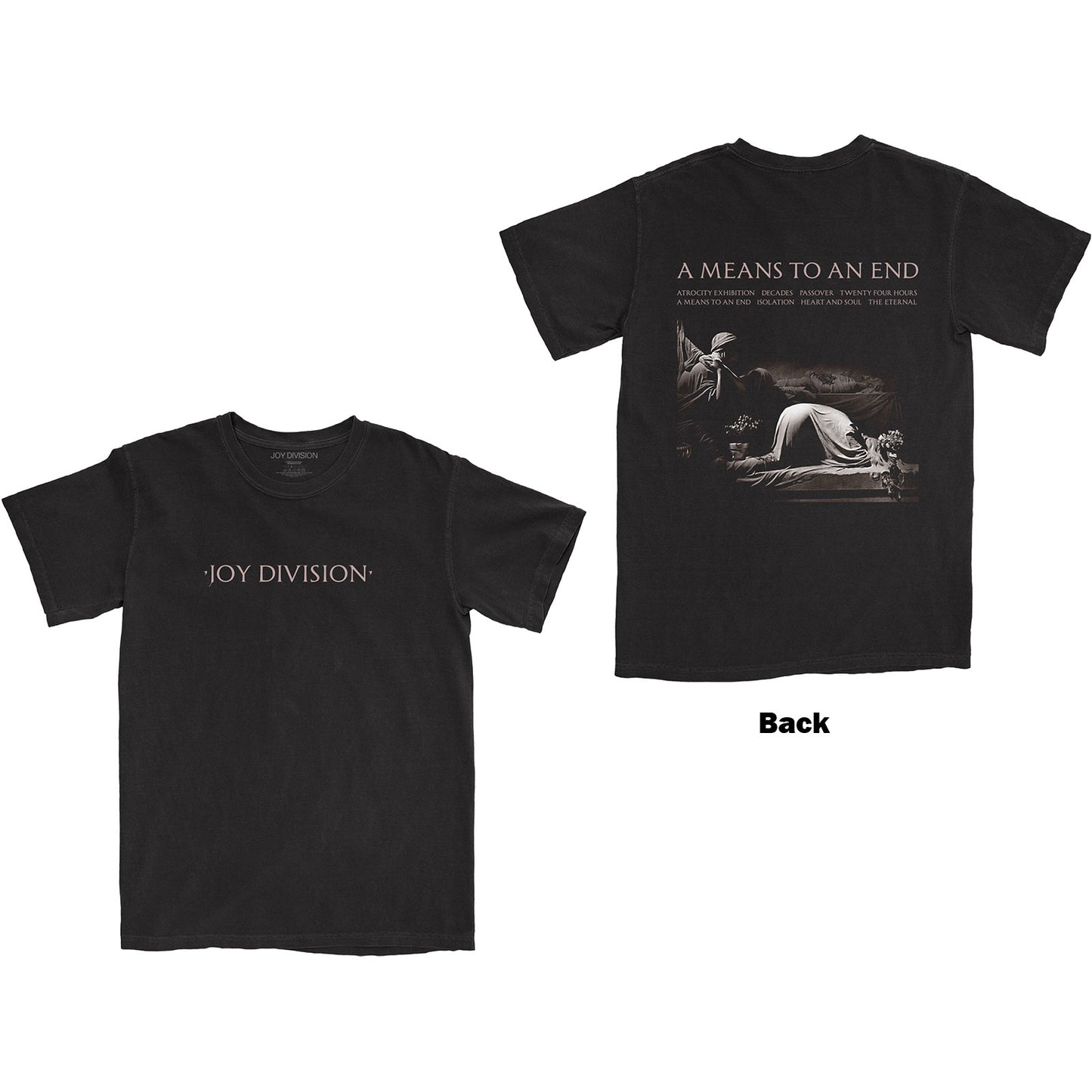 JOY DIVISION UNISEX T-SHIRT: A MEANS TO AN END