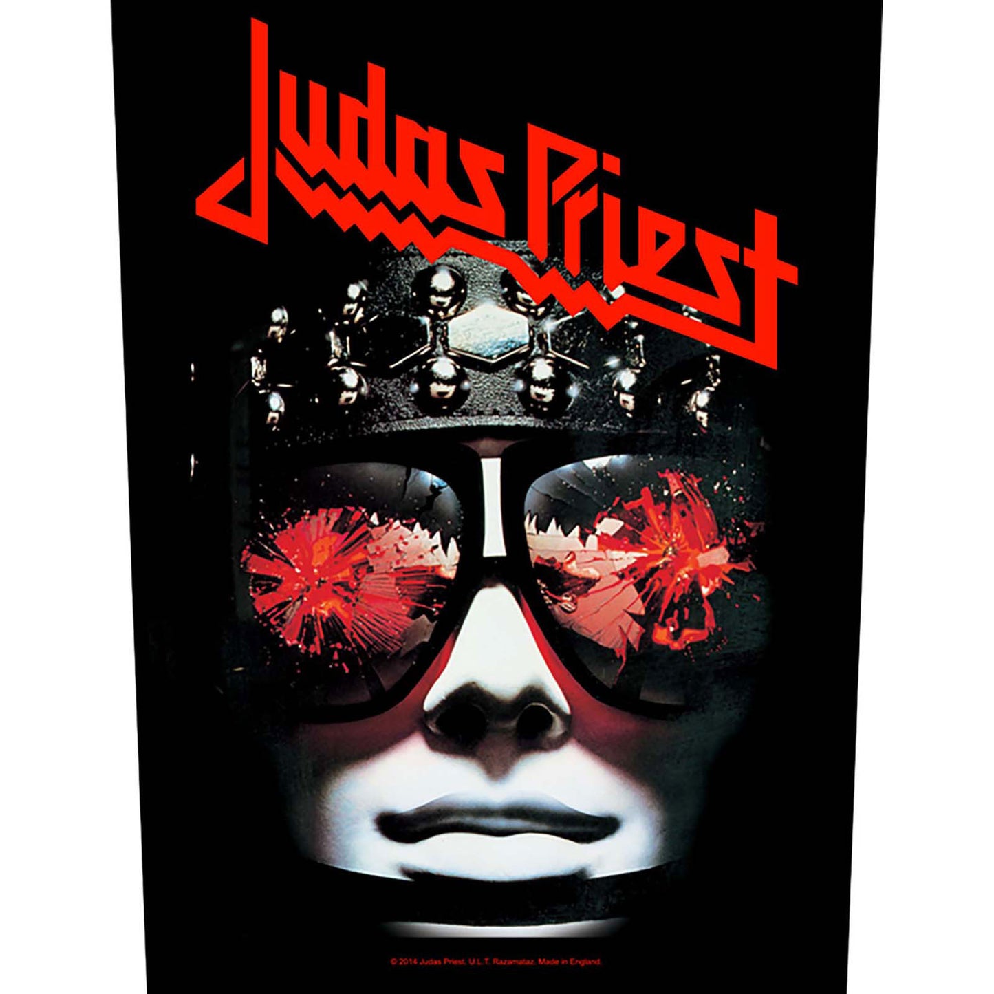 JUDAS PRIEST BACK PATCH: HELL BENT FOR LEATHER