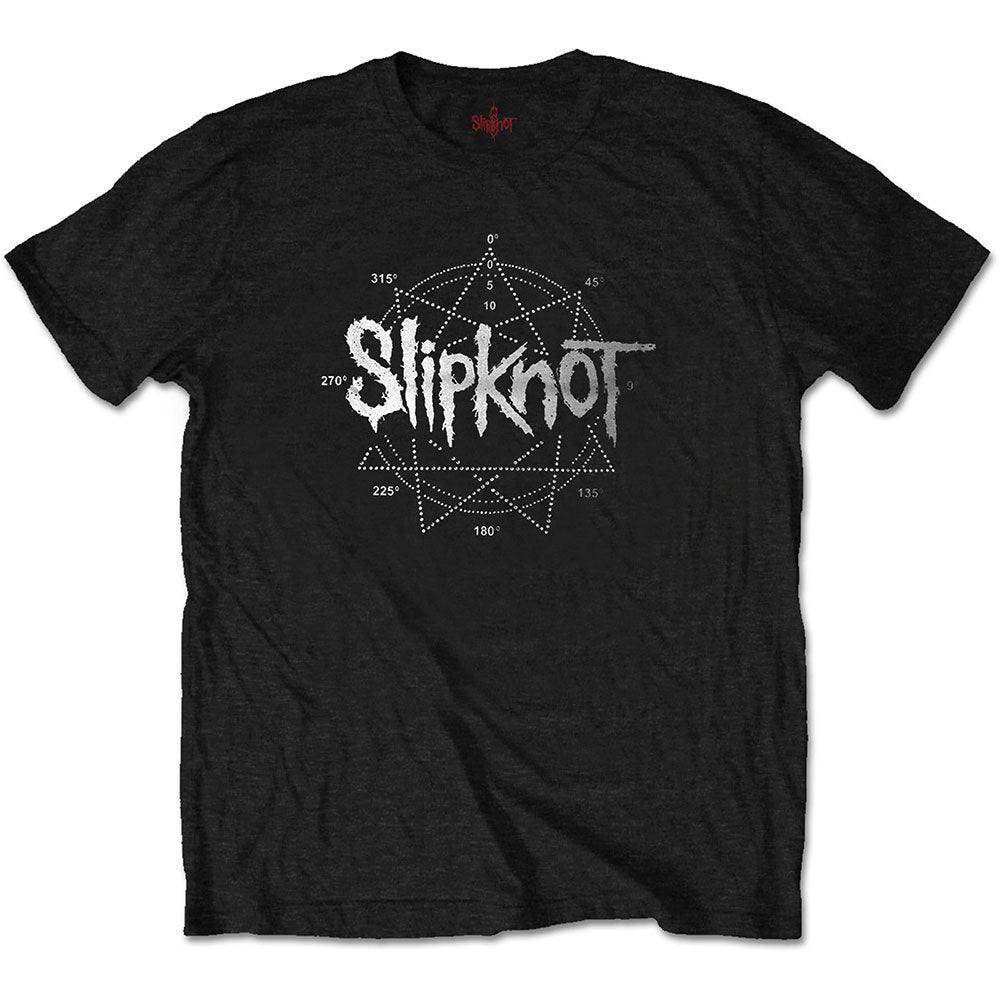 SLIPKNOT UNISEX T-SHIRT: LOGO STAR (DIAMANTE)