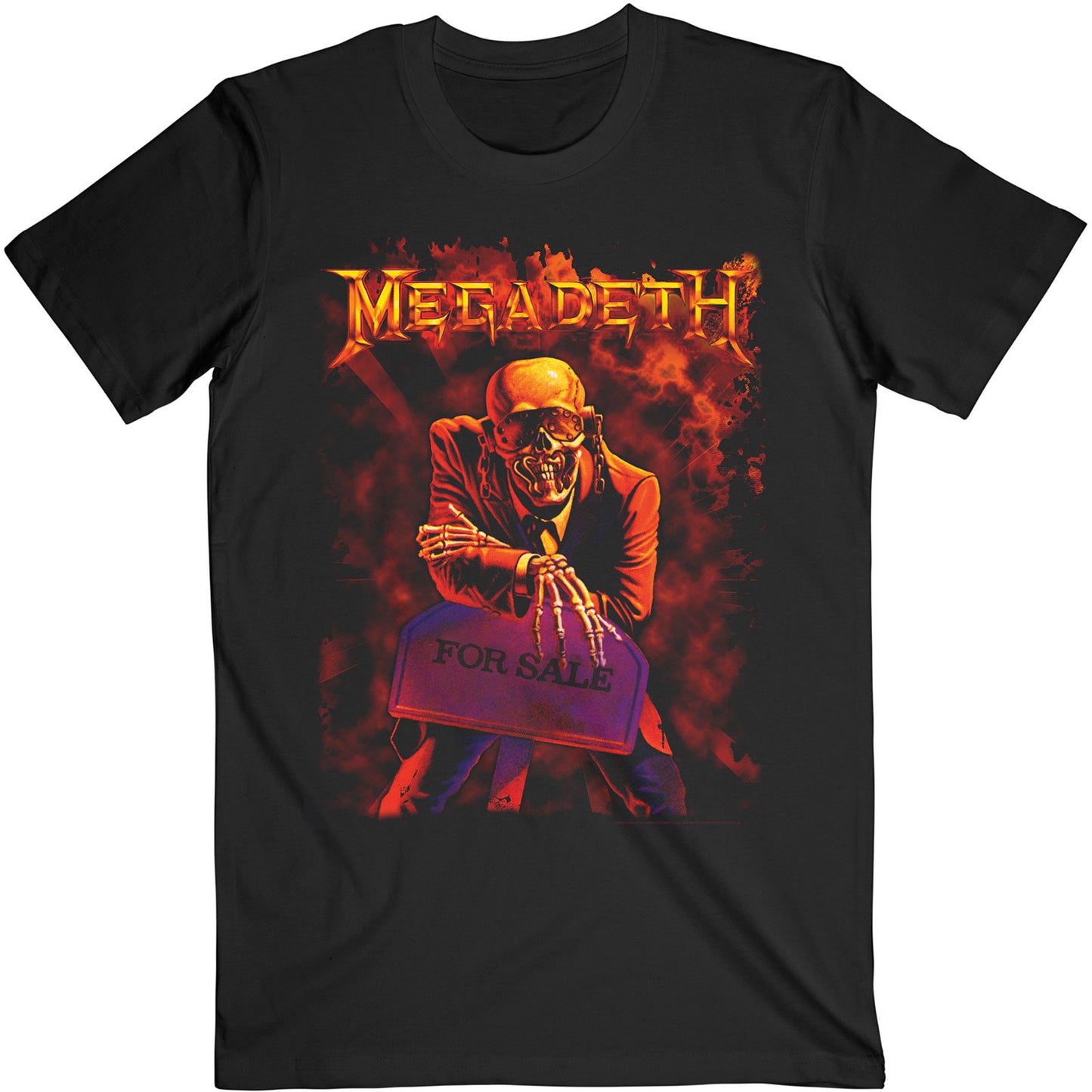 MEGADETH UNISEX T-SHIRT: PEACE SELLS