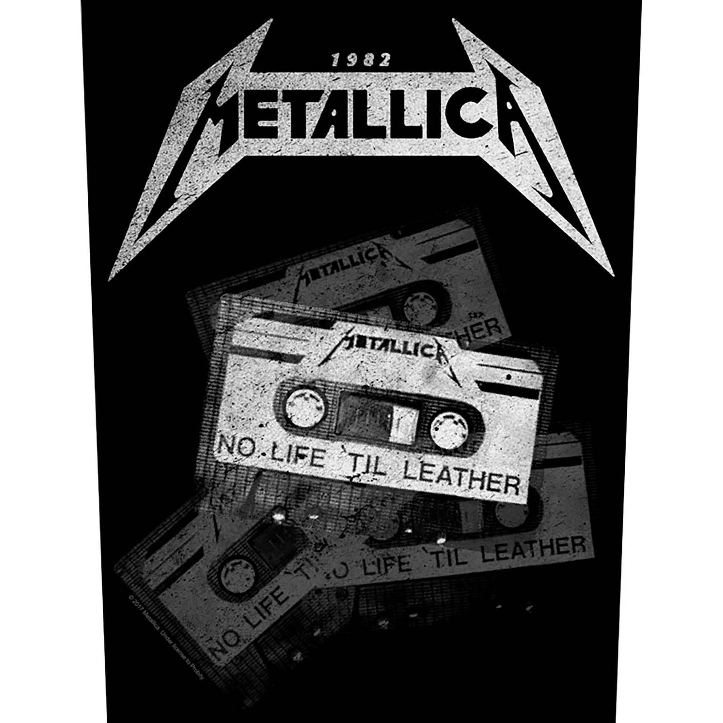 METALLICA BACK PATCH: NO LIFE 'TIL LEATHER