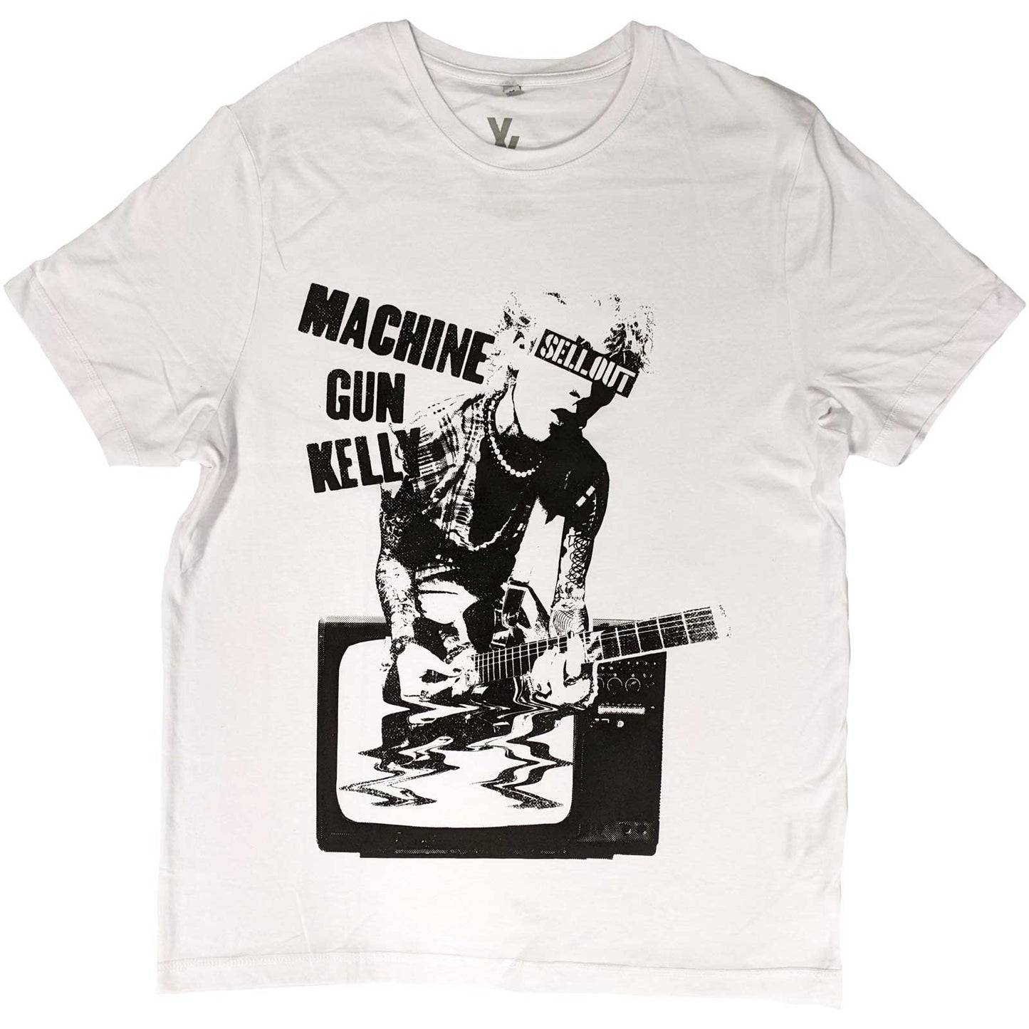 MACHINE GUN KELLY UNISEX T-SHIRT: TV WARP
