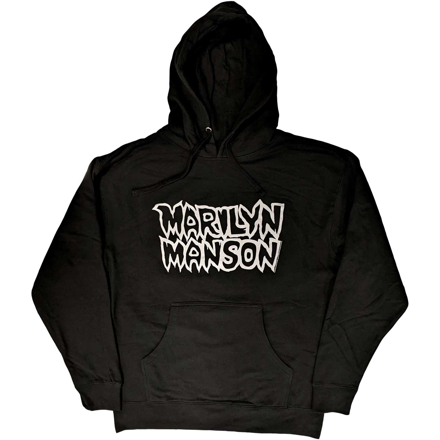 MARILYN MANSON UNISEX PULLOVER HOODIE: CLASSIC LOGO