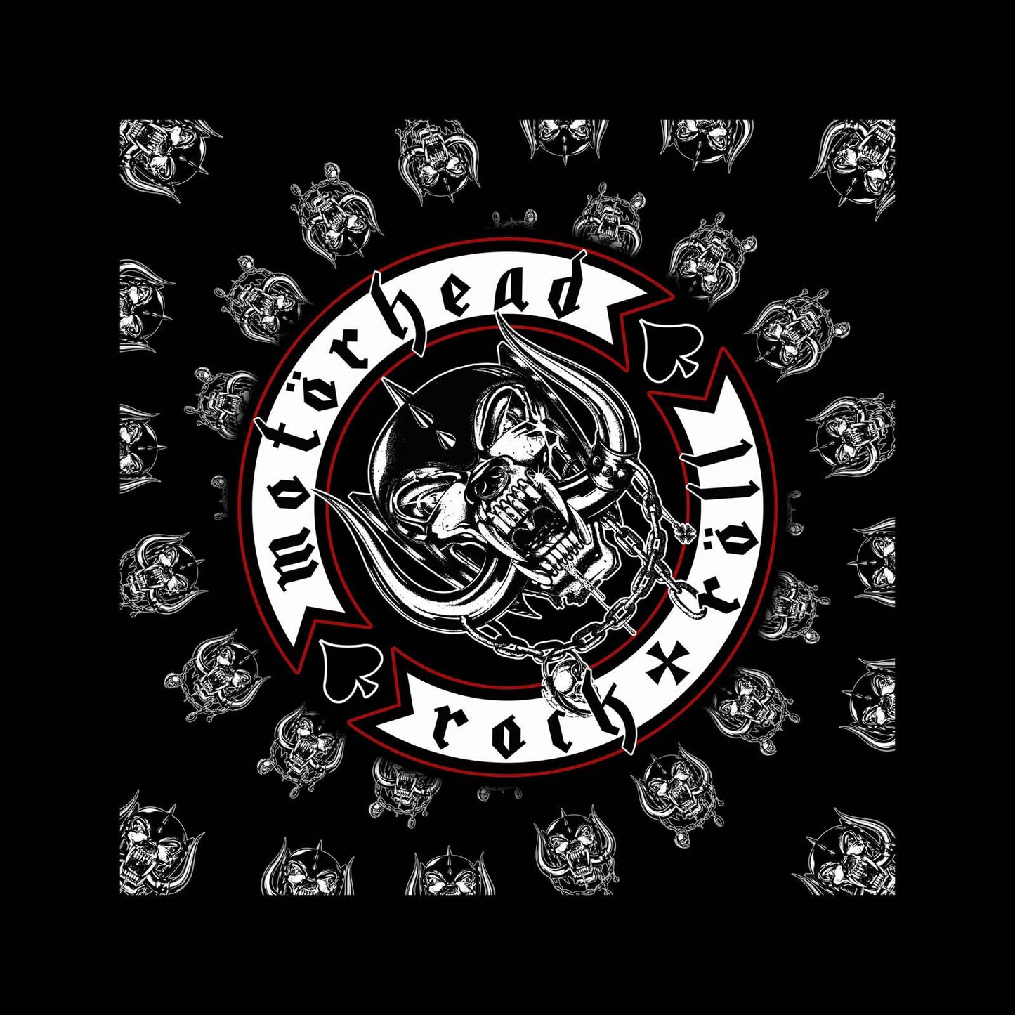MOTORHEAD UNISEX BANDANA: BIKER