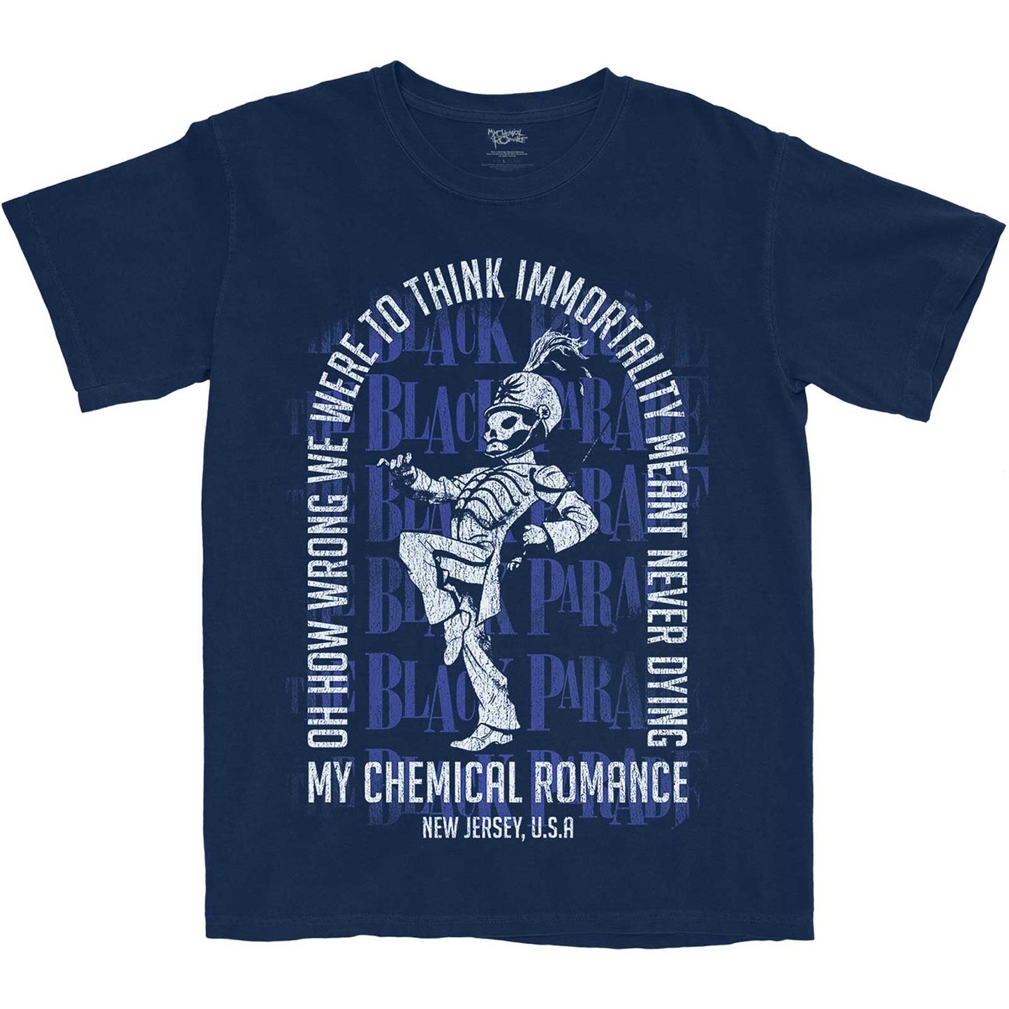 MY CHEMICAL ROMANCE UNISEX T-SHIRT: IMMORTALITY ARCH