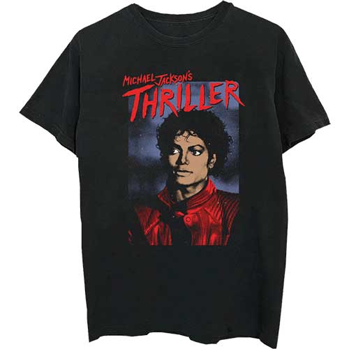 MICHAEL JACKSON UNISEX T-SHIRT: THRILLER POSE