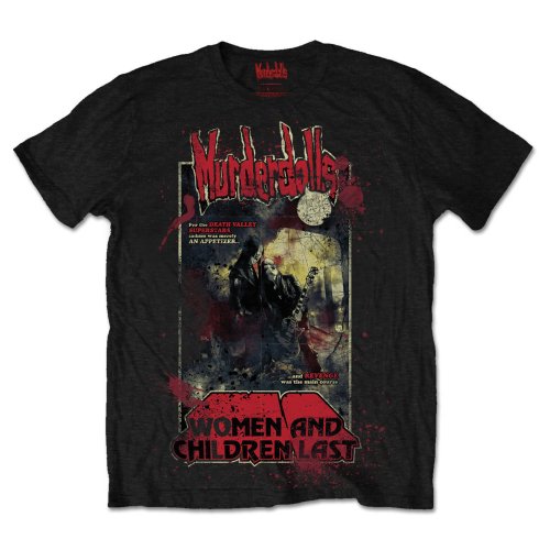 MURDERDOLLS UNISEX T-SHIRT: 80S HORROR POSTER