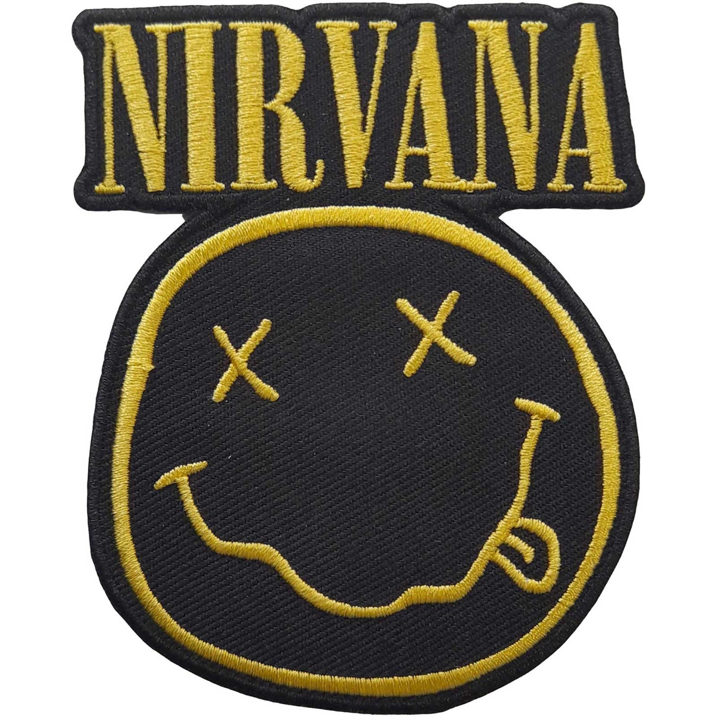 NIRVANA STANDARD PATCH: LOGO & HAPPY FACE