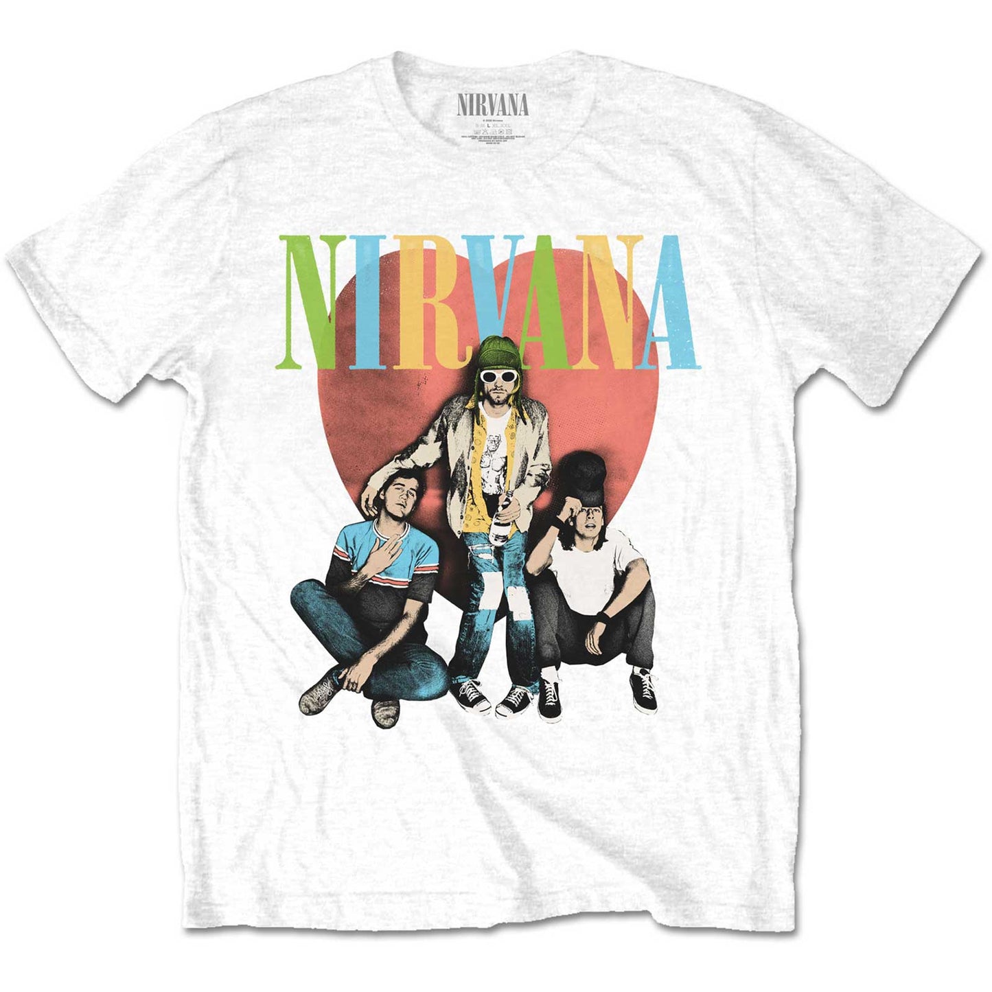 NIRVANA UNISEX T-SHIRT: TRAPPER HAT
