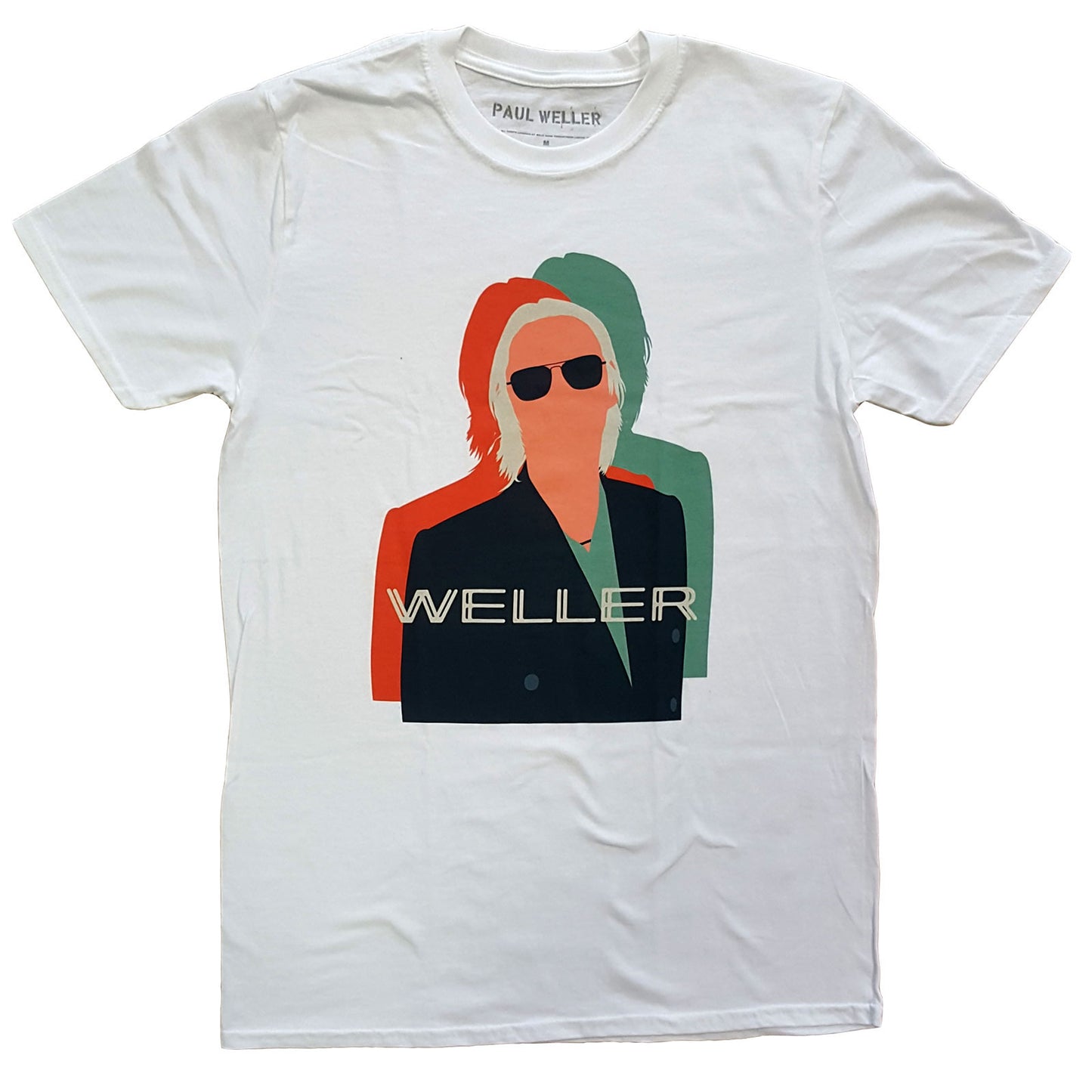 Paul Weller Illustration Offset Unisex T-Shirt