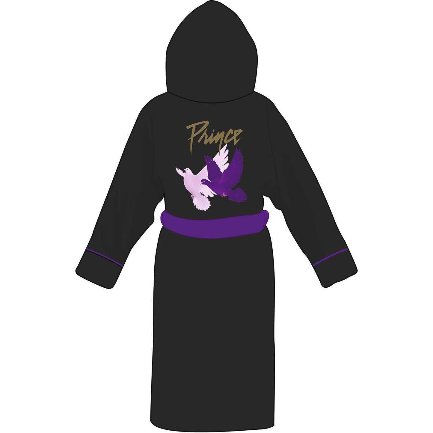 PRINCE UNISEX BATHROBE: DOVES