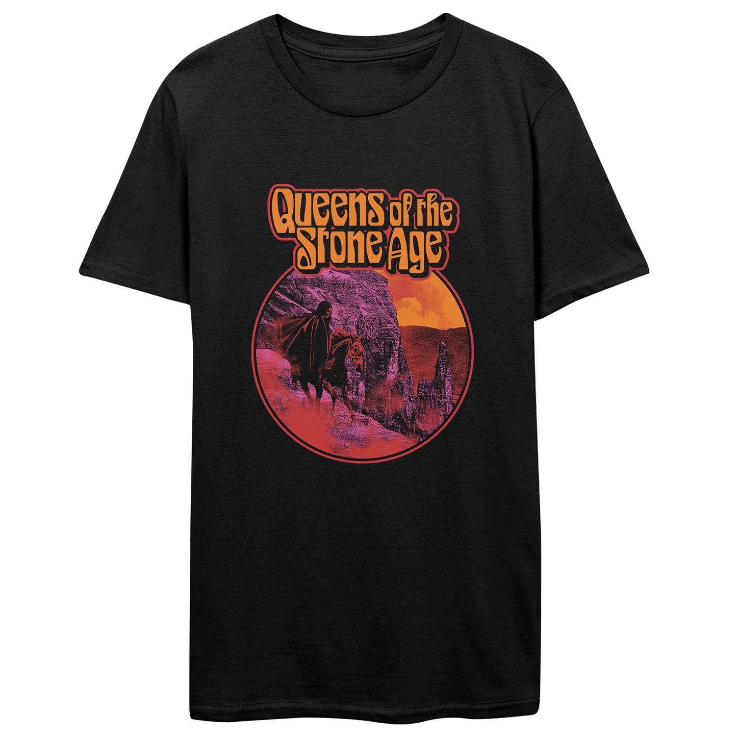 QUEENS OF THE STONE AGE UNISEX T-SHIRT: HELL RIDE