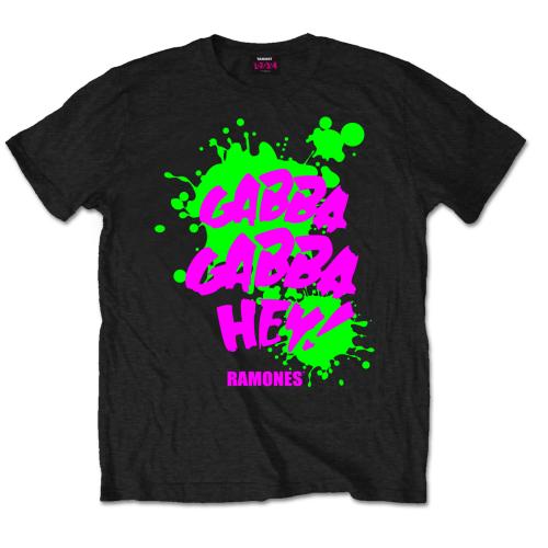 RAMONES UNISEX T-SHIRT: GABBA GABBA HEY