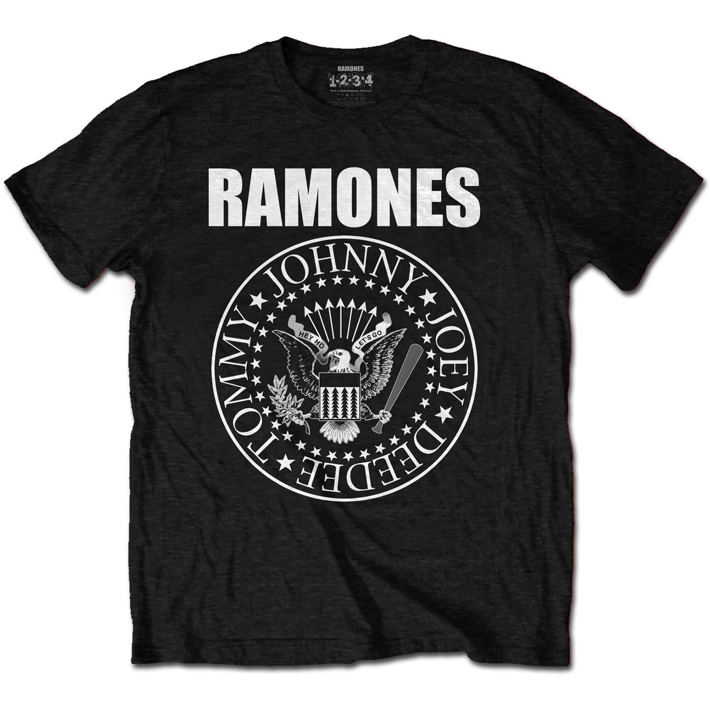RAMONES UNISEX T-SHIRT: PRESIDENTIAL SEAL