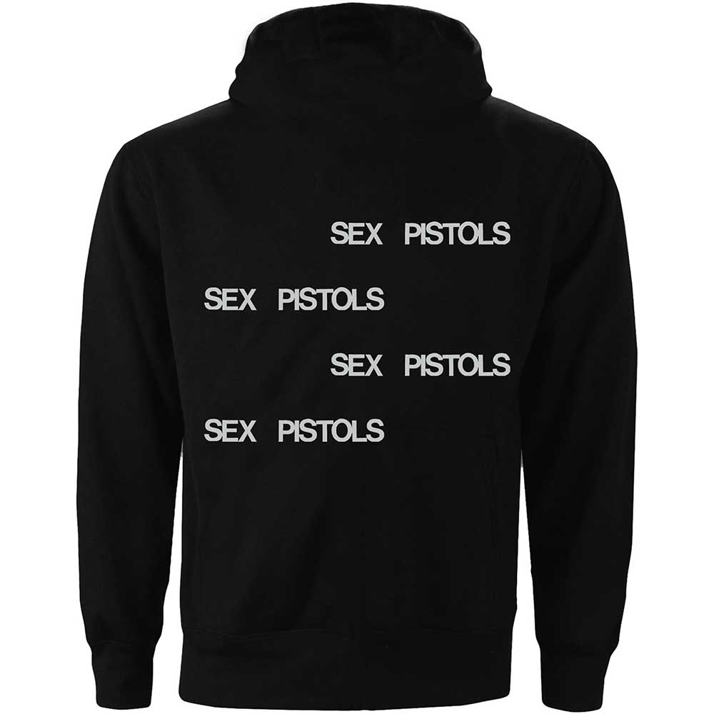 THE SEX PISTOLS UNISEX PULLOVER HOODIE: PRETTY VACANT