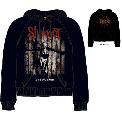 SLIPKNOT UNISEX PULLOVER HOODIE: .5 THE GRAY CHAPTER