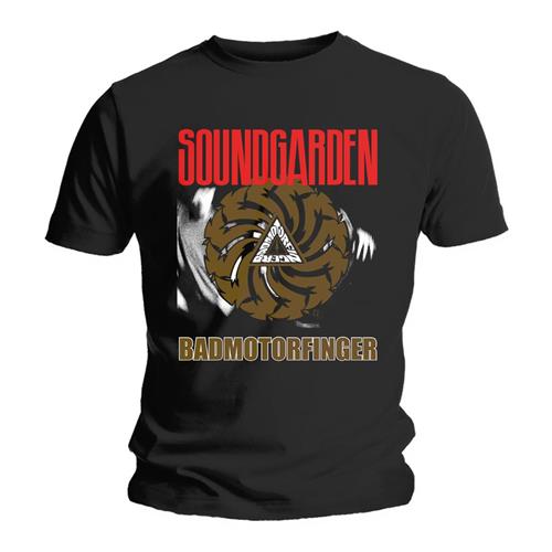 SOUNDGARDEN UNISEX T-SHIRT: BADMOTORFINGER V.2