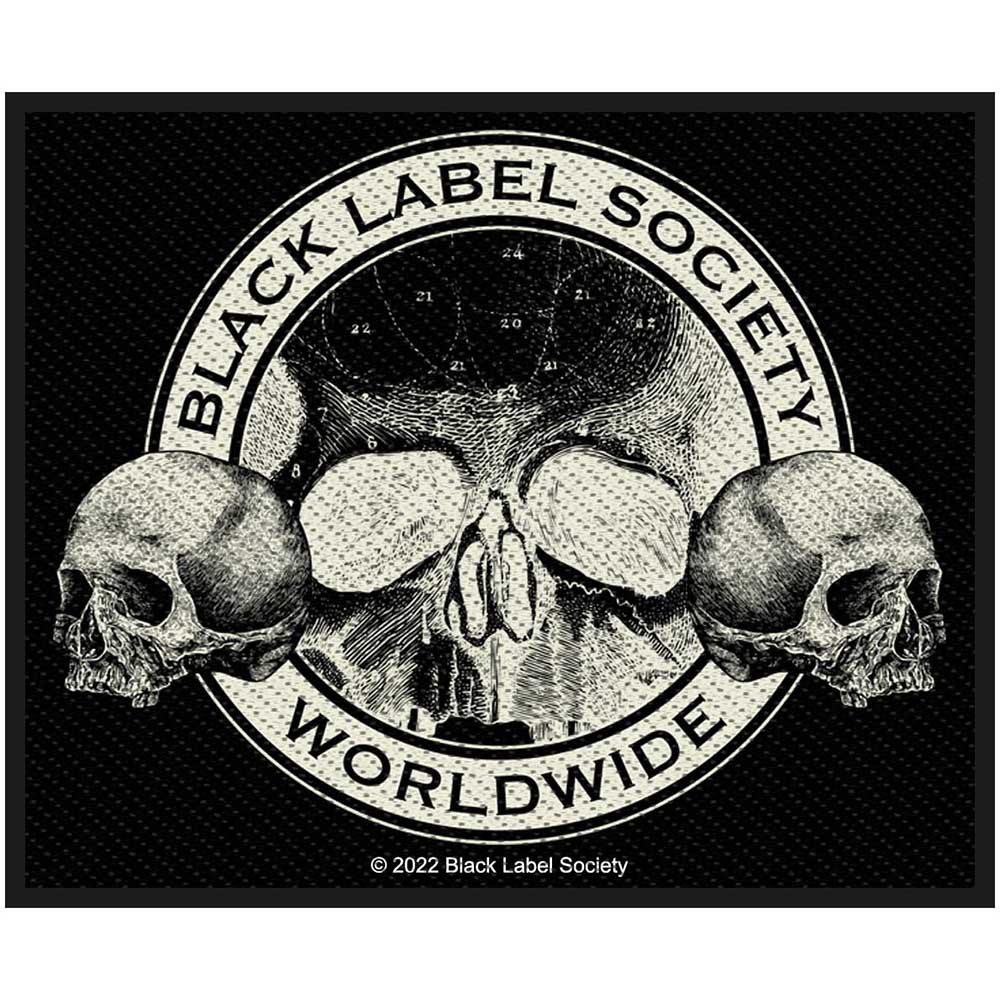 BLACK LABEL SOCIETY STANDARD PATCH: SKULLS