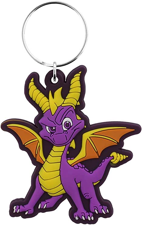 Spyro The Dragon Keychain