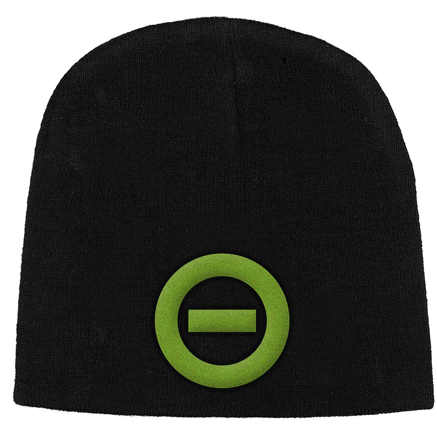 TYPE O NEGATIVE UNISEX BEANIE HAT: NEGATIVE SYMBOL