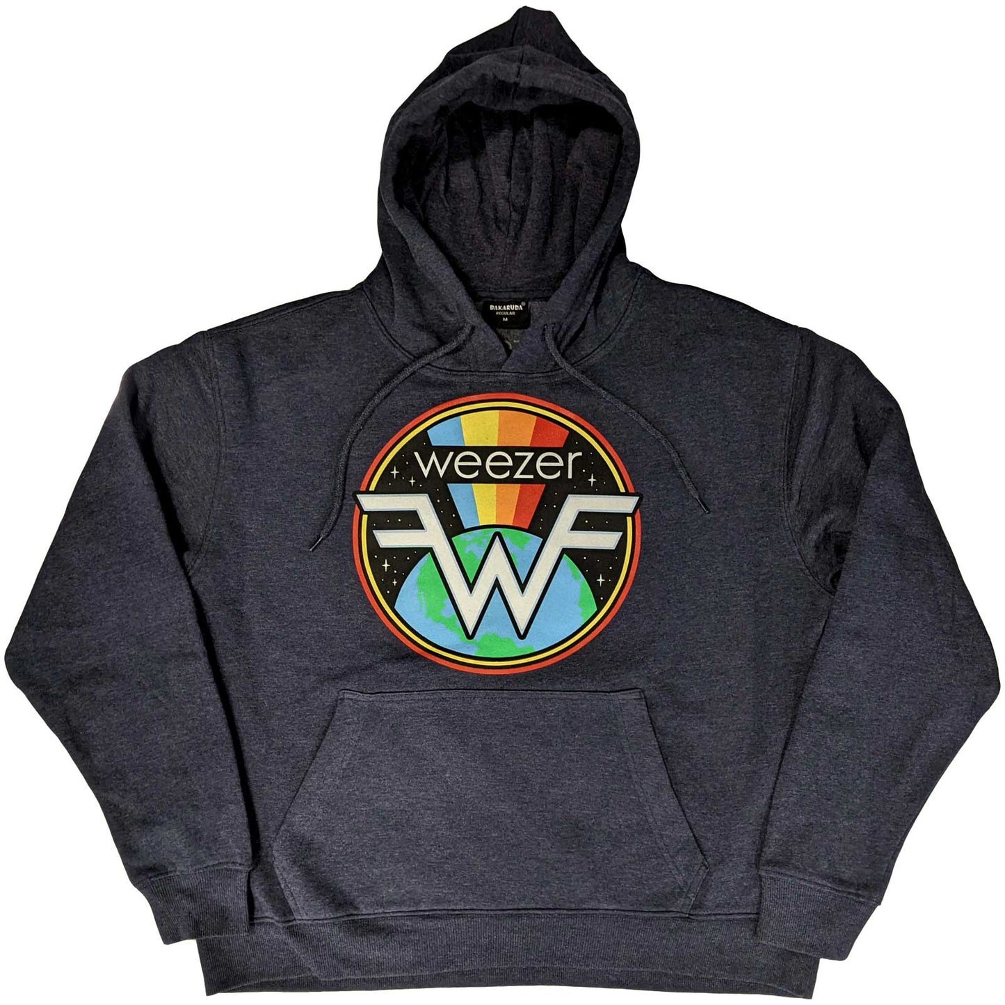 WEEZER UNISEX PULLOVER HOODIE: SYMBOL LOGO
