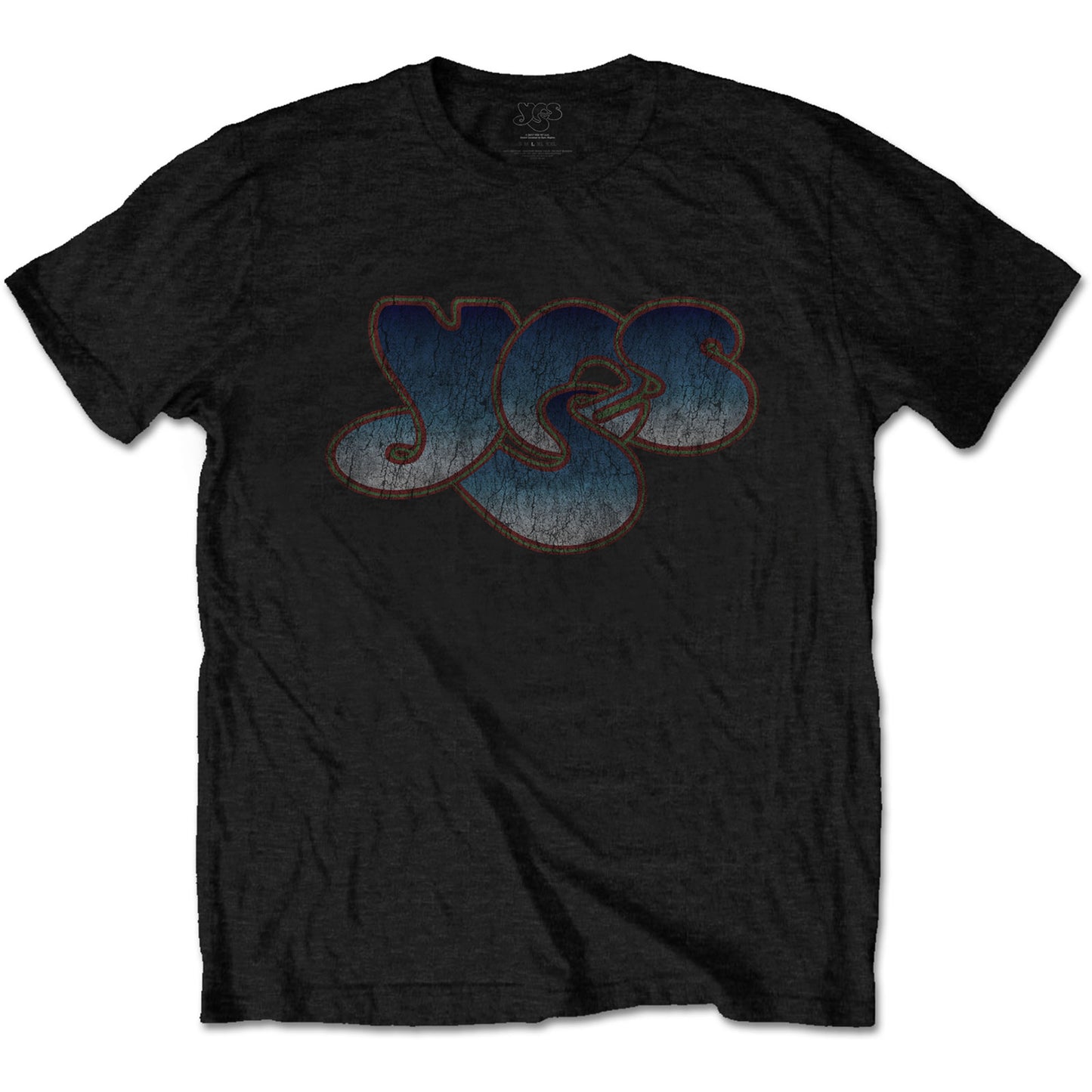 YES UNISEX T-SHIRT: VINTAGE LOGO