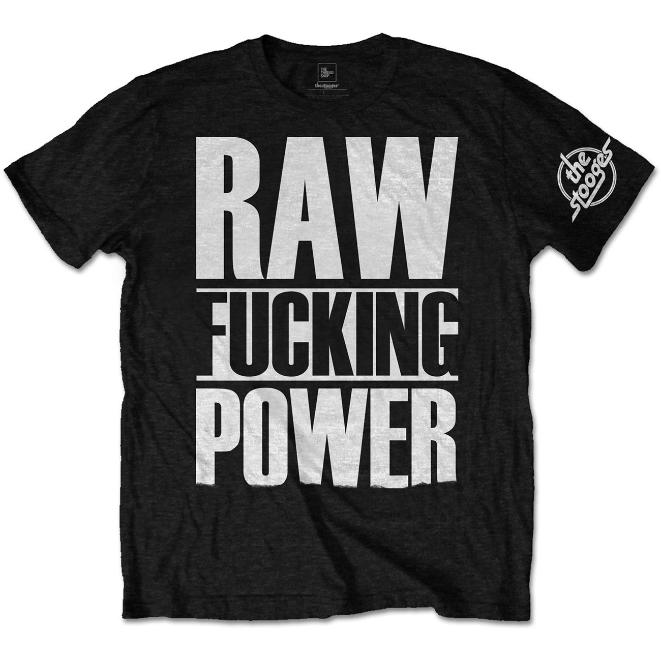 IGGY & THE STOOGES UNISEX T-SHIRT: RAW