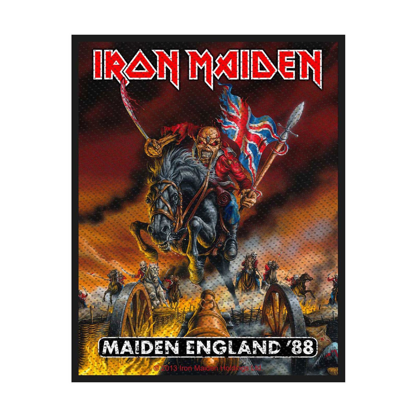 IRON MAIDEN STANDARD PATCH: MAIDEN ENGLAND