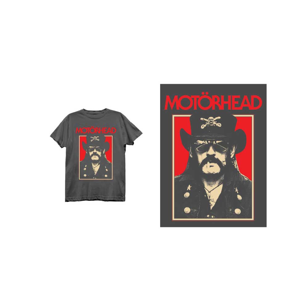MOTORHEAD UNISEX T-SHIRT: LEMMY RJ
