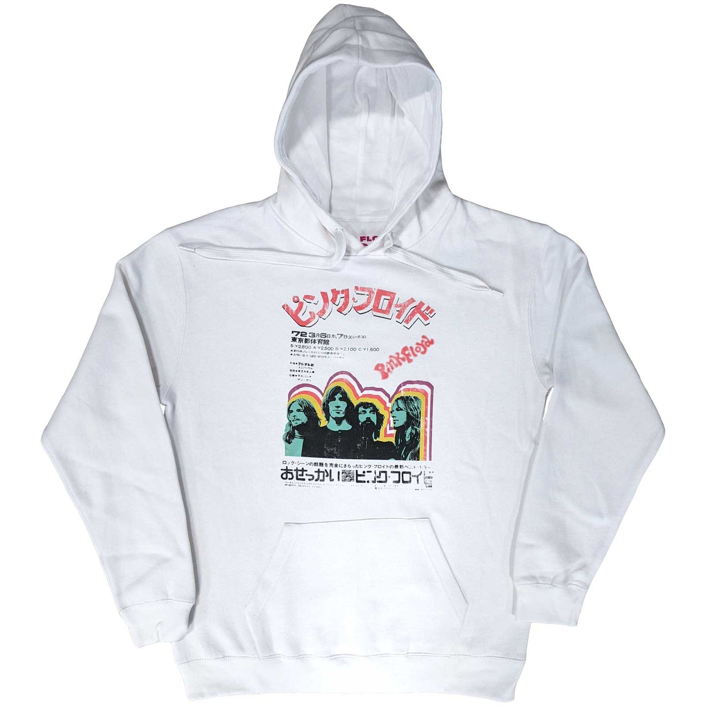 PINK FLOYD UNISEX PULLOVER HOODIE: JAPANESE POSTER