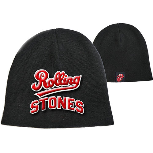 THE ROLLING STONES UNISEX BEANIE HAT: TEAM LOGO
