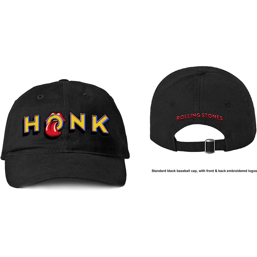 THE ROLLING STONES UNISEX BASEBALL CAP: HONK