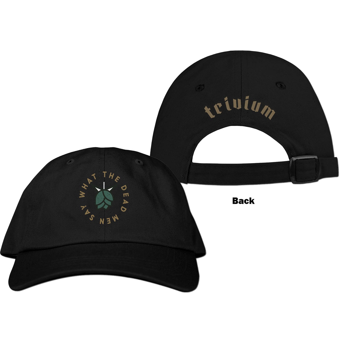 TRIVIUM UNISEX BASEBALL CAP: DEAD