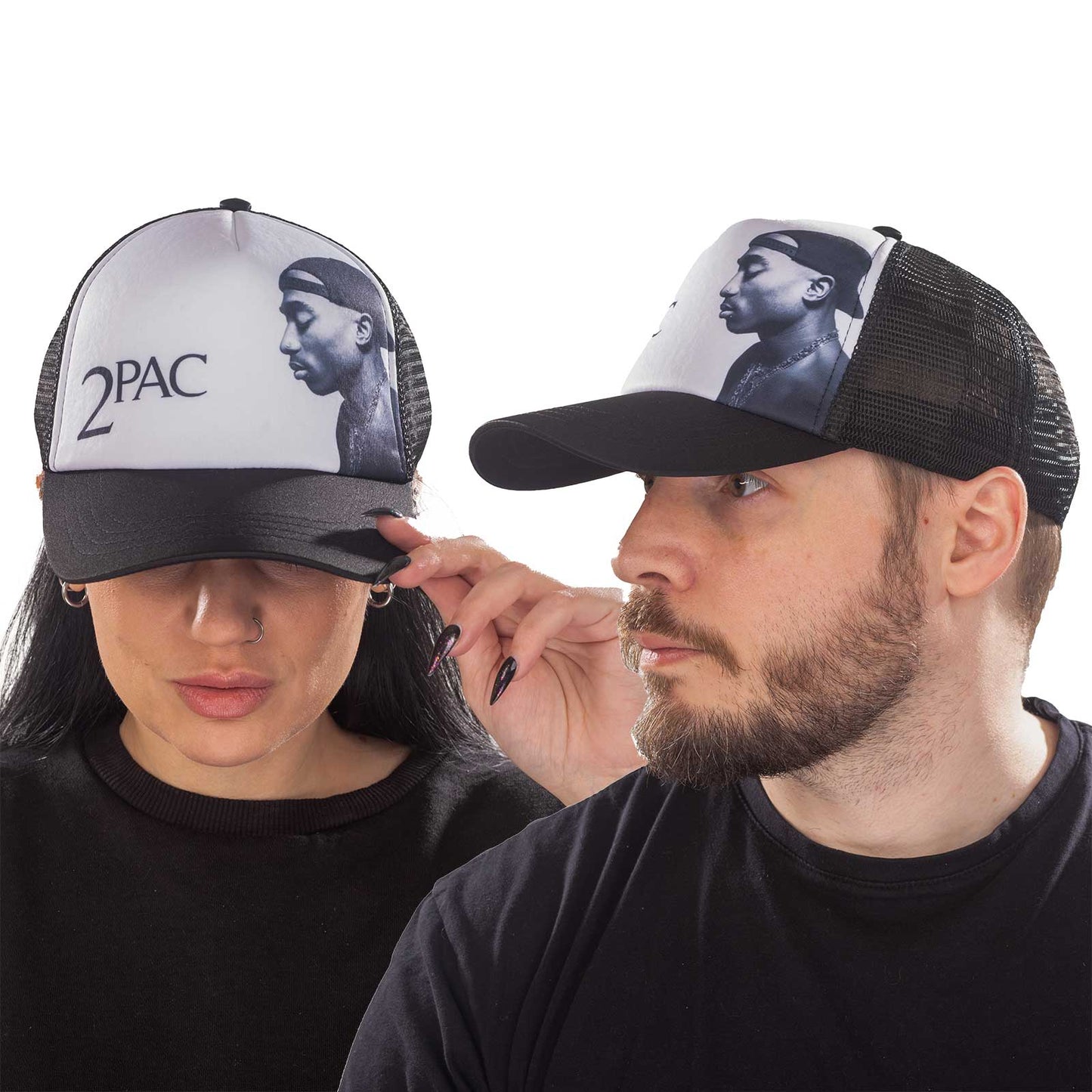 Tupac Profile Mesh Back Cap