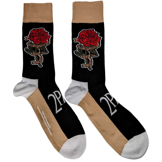 Tupac Rose Unisex Ankle Socks