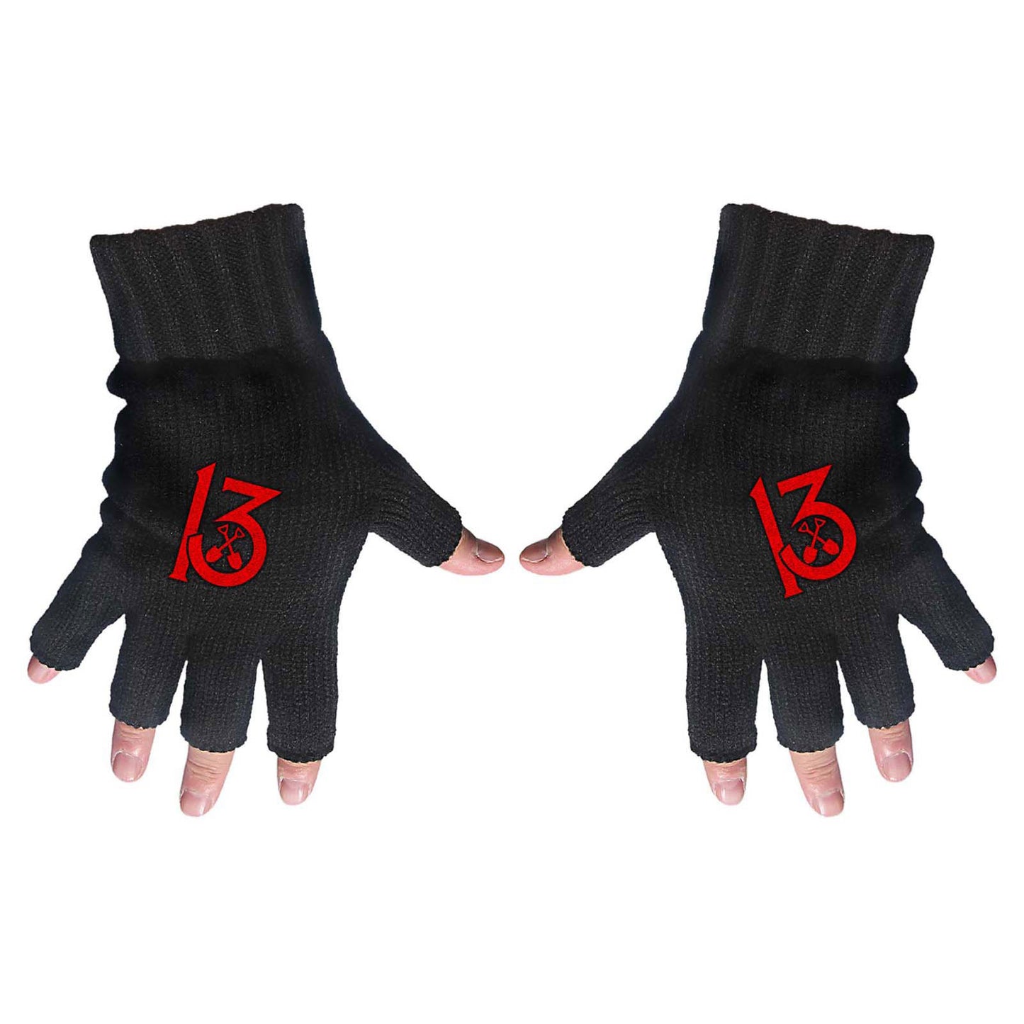 WEDNESDAY 13 UNISEX FINGERLESS GLOVES: 13
