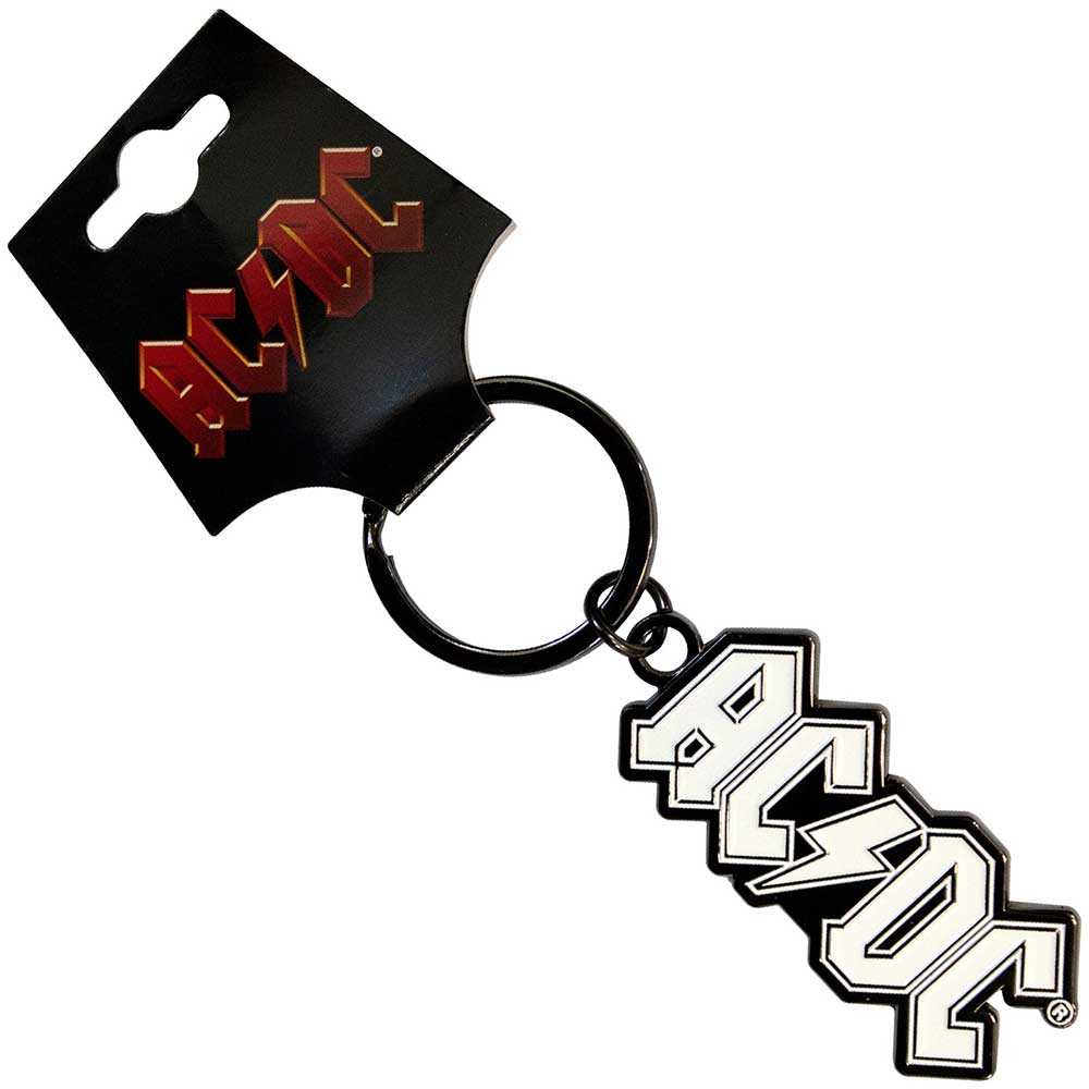 Acdc Logo Mono Keychain