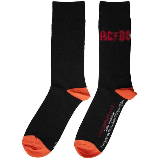 ACDC Red Logo Unisex Ankle Socks