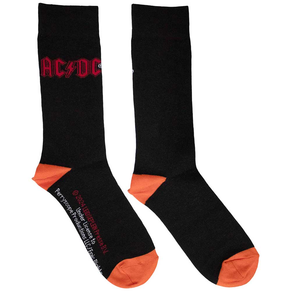 ACDC Red Logo Unisex Ankle Socks